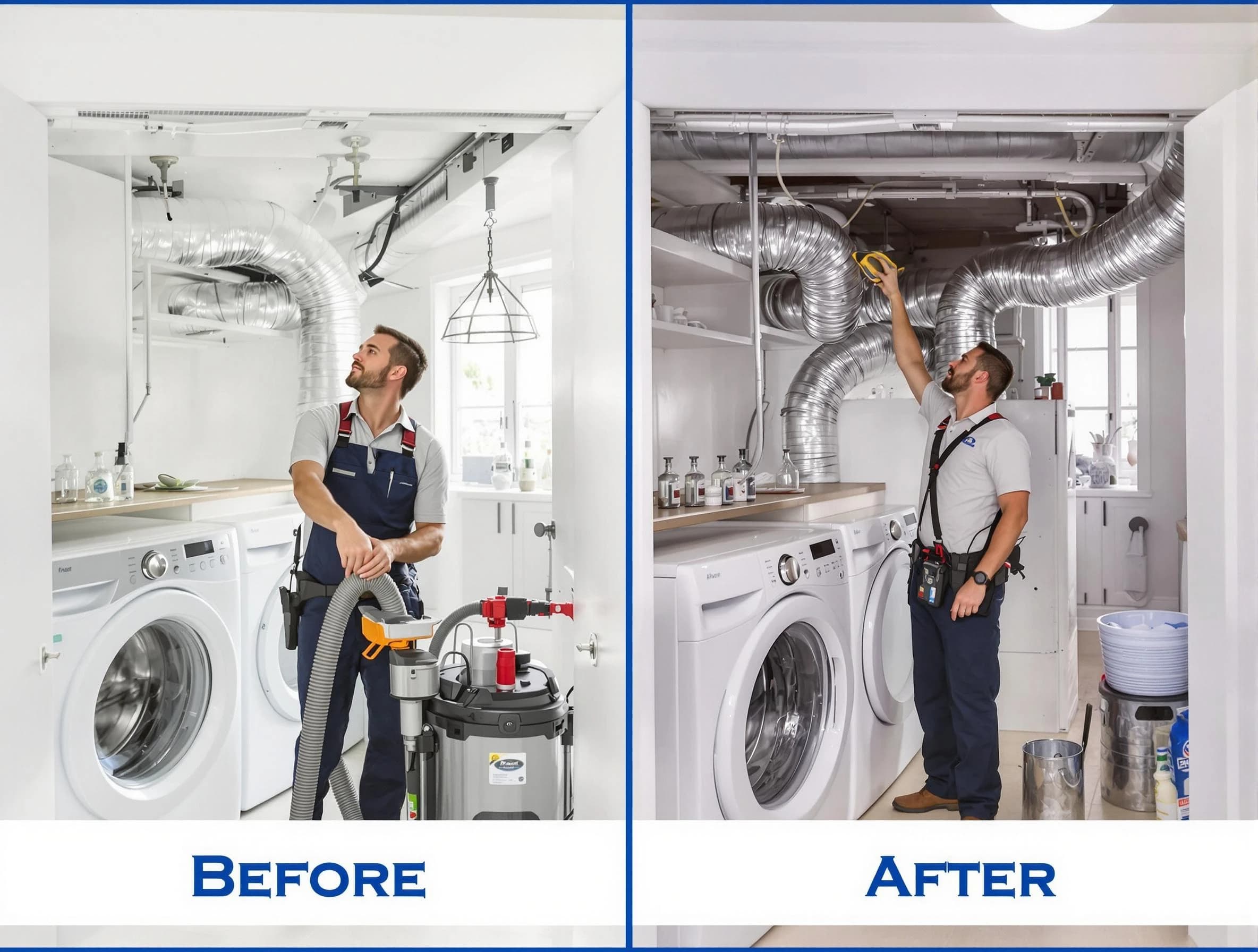 Expert gas dryer vent cleaning by Franklin Dryer Vent Cleaning in Franklin