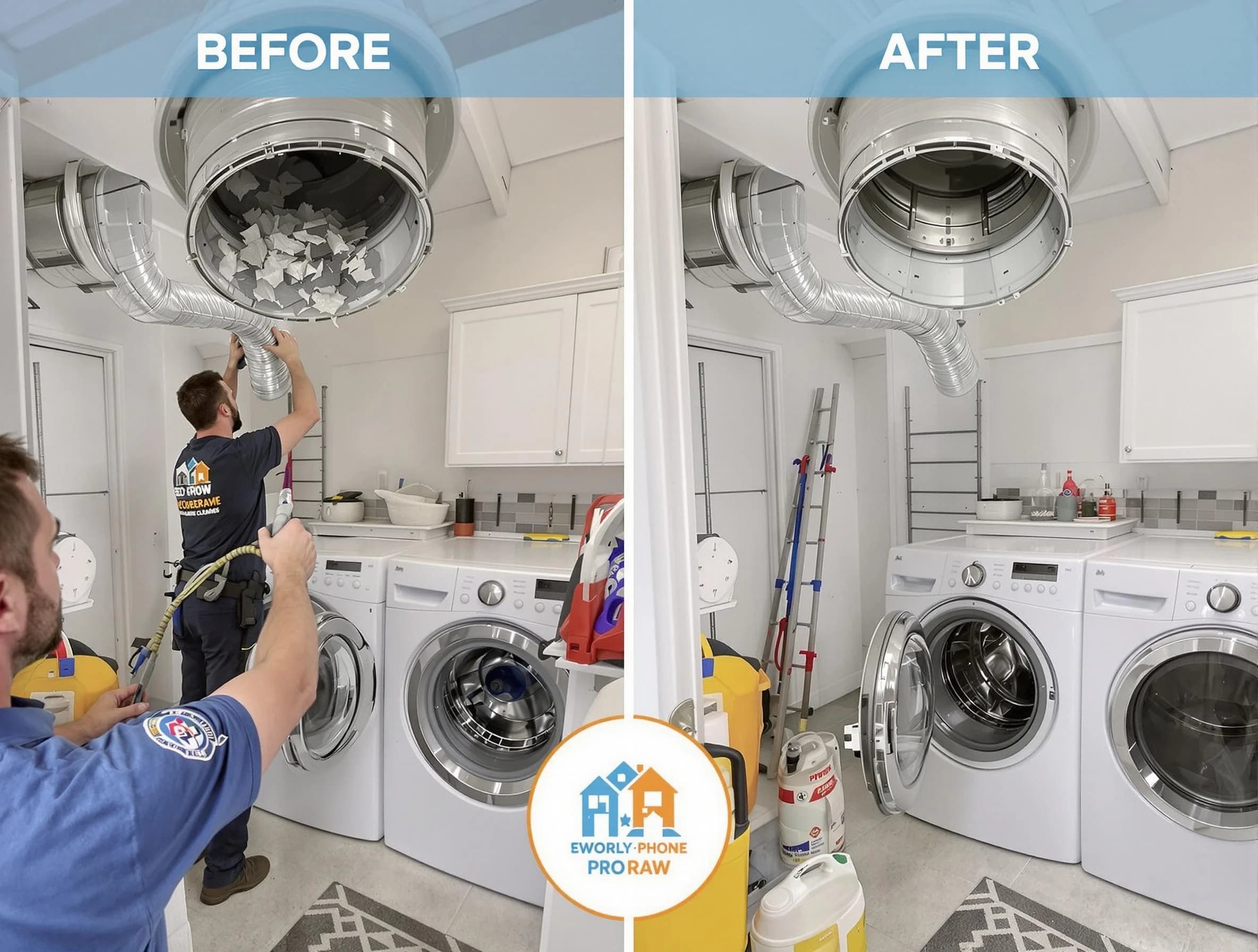 Residential dryer vent cleaning by Franklin Dryer Vent Cleaning in Franklin