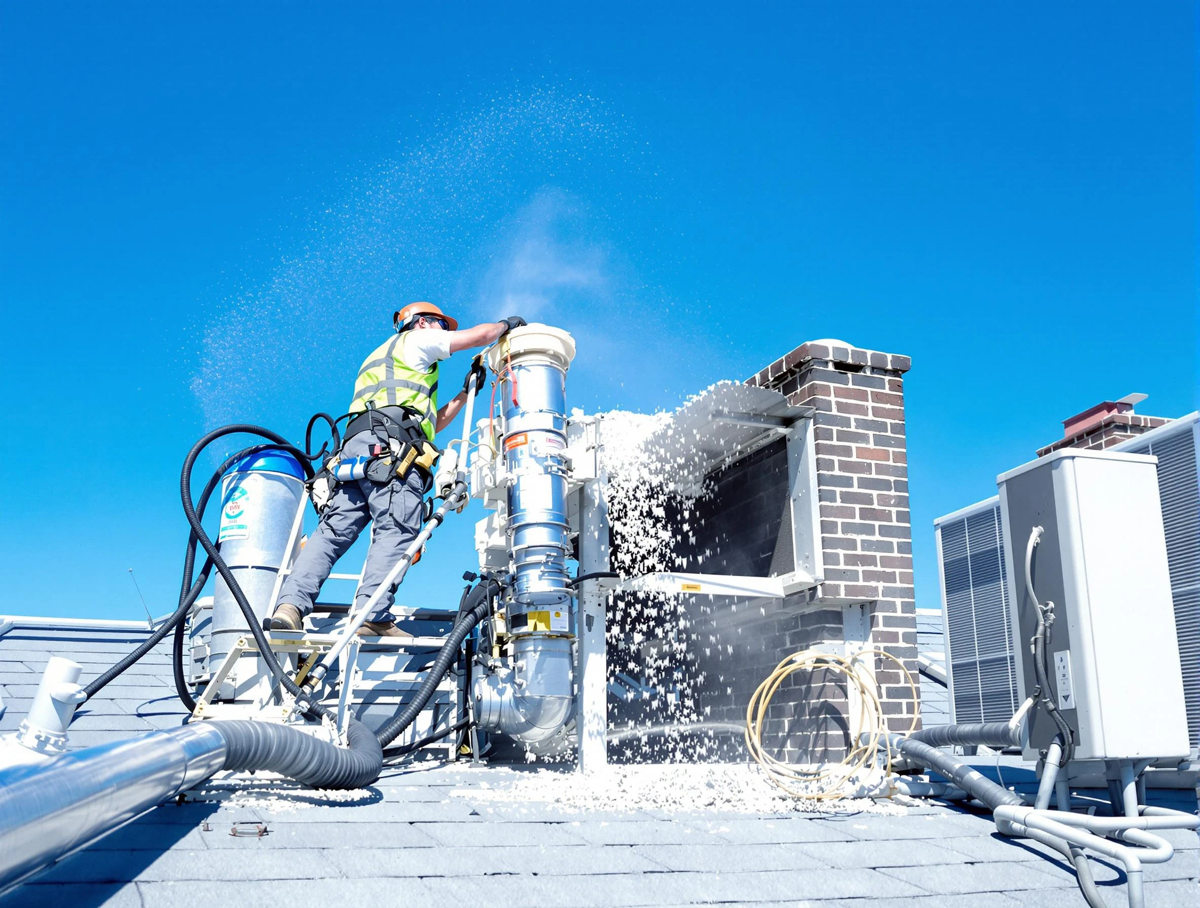 Expert roof dryer vent cleaning by Franklin Dryer Vent Cleaning in Franklin