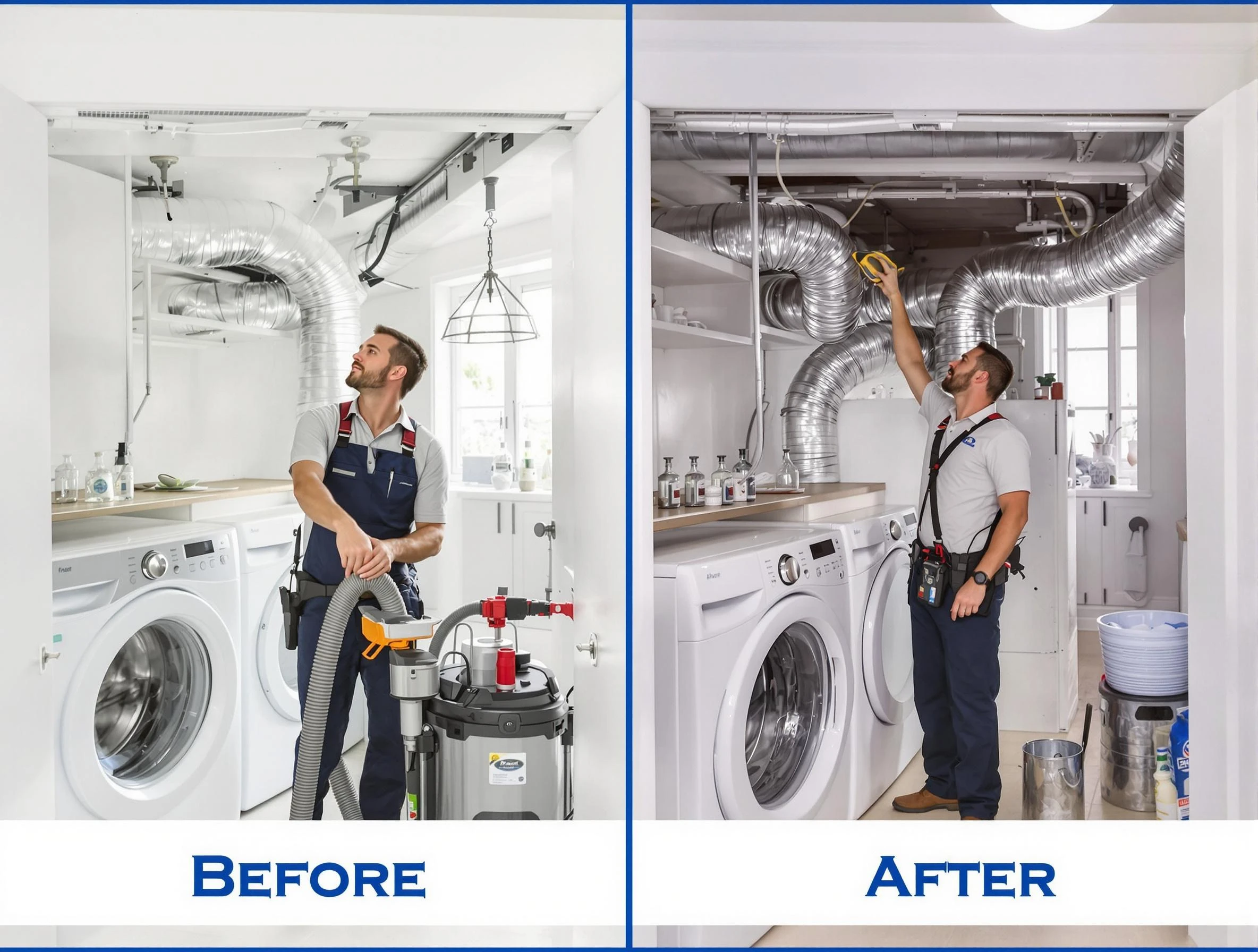 Expert gas dryer vent cleaning by Franklin Dryer Vent Cleaning in Franklin