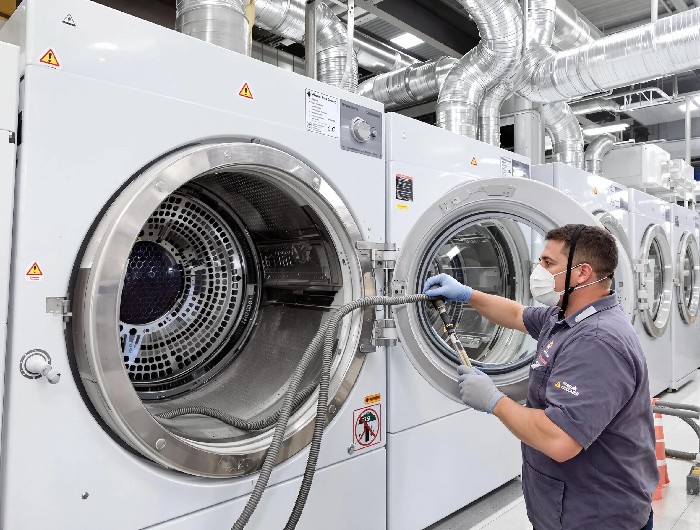 Industrial-grade dryer vent cleaning by Franklin Dryer Vent Cleaning in Franklin